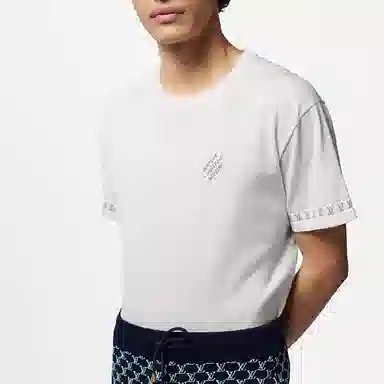 Louis Vuitton SS24 Letter Print T-Shirt White