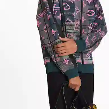 Louis Vuitton Pullover Sweatshirt Men's Dark Green