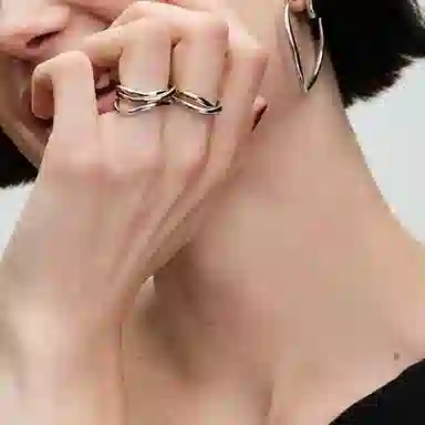 Pandora Two-Tone Ring