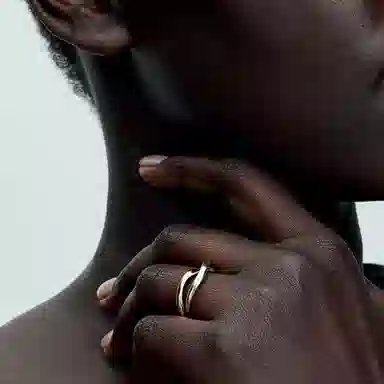Pandora Two-Tone Ring