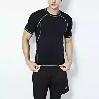 匹克 双层速干泳裤泳衣套装 男款