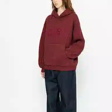Stussy FW24 FELT PATCH KNIT HOODIE