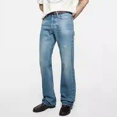 Acne Studios SS25 2010 Retro Low Waist Straight Jeans