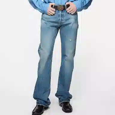 Acne Studios SS25 2010 Retro Low Waist Straight Jeans