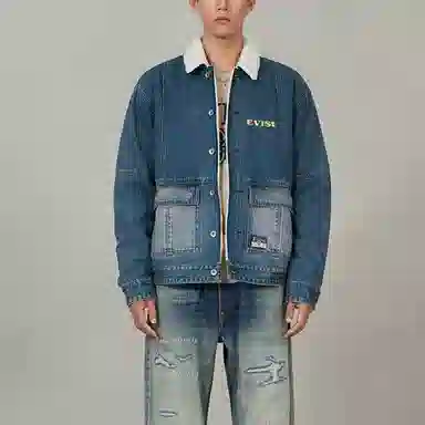 EVISU FW25 Cotton Jacket