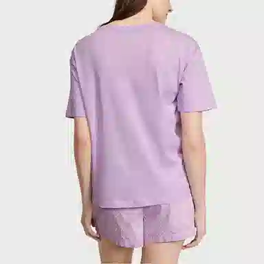 Victoria's Secret Cotton Short Tee-Jama SetUnicorn Purple MD