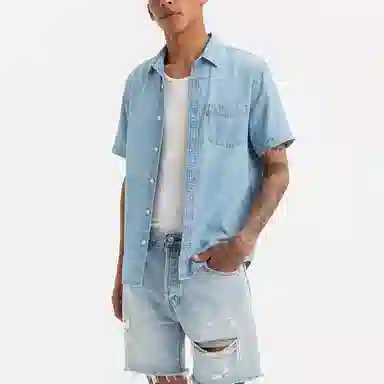 Levi's Denim Short Sleeve Shirt