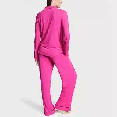 Victoria's Secret Modal Long Pajama SetFuchsia Frenzy