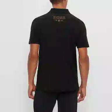 HUGO BOSS Nfl Cotton Piqu Polo Shirt With Collaborative Branding Polo