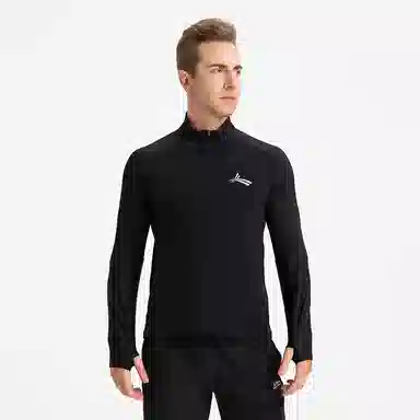 沃兰迪 运动跑步外套速干立领拉链长袖田径服 男女同款