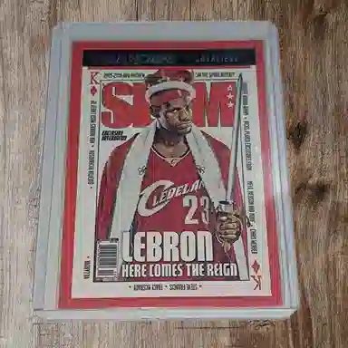 PANINI NBA Hoops LeBron James SLAM.