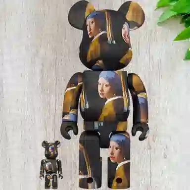 BE@RBRICK Johannes Vermeer Girl with a Pearl Earring