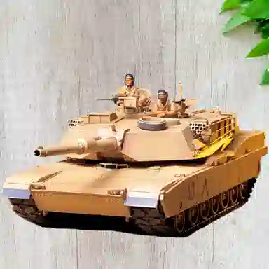 Tamiya 135 SCALE M1A1 ABRAMS 120mm GUN MAIN BATTLE TANK