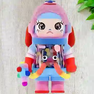 POP MART 1000 Mega space molly Jon Burgerman