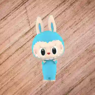 POP MART ZIMOMO LABUBU FUZZY-SKY