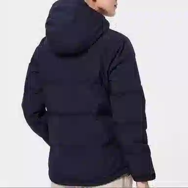 Columbia Down Jacket Hoodie Black
