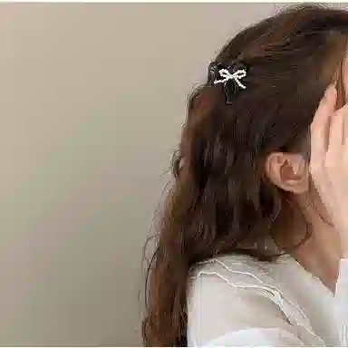 贯古今 透明小抓夹侧边刘海夹公主头前额碎 亚克力 发夹 女款