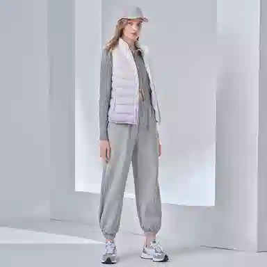 坦博尔 拉链短款立领马甲 女款