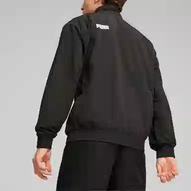 PUMA Logo Zip Jacket Black