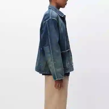 NEIGHBORHOOD WASHED SHORT COVERALL JACKET