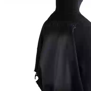 Balenciaga FW23 Logo Hoodie Black