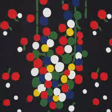 Saint Laurent FW21 Printed Flared Dress