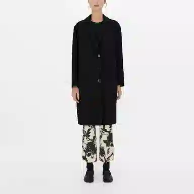 MAX MARA Wool Single-Breasted Coat