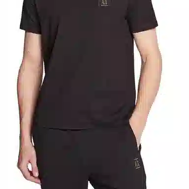 Armani Exchange SS23 Logo T-Shirt Black