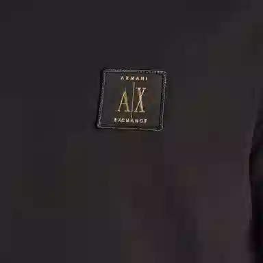 Armani Exchange SS23 Logo T-Shirt Black