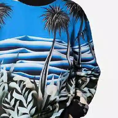 Louis Vuitton SS24 Blue Crewneck Sweater