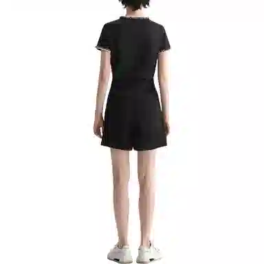 KARL LAGERFELD Satin Shorts Black