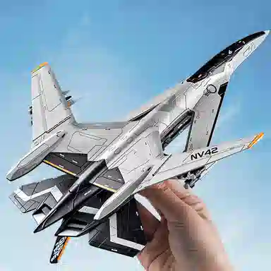 卡威 玩具玄女空天战机 南天门计划合金战斗飞机航模收藏 成品模型