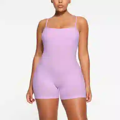 SKIMS Soft Lounge Scoop Onesie Sugar Plum