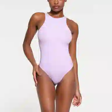 SKIMS Fits Everybody High Neck Bodysuit Lily