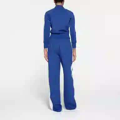 SKIMS Track Zip Up Jacket Cobalt