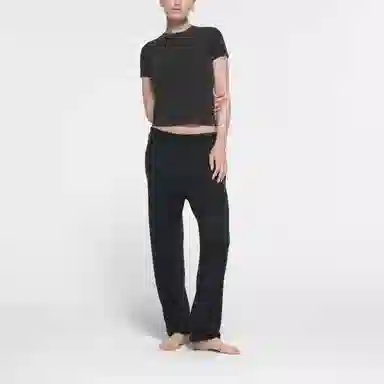 SKIMS Worn In Jersey T-Shirt Ash