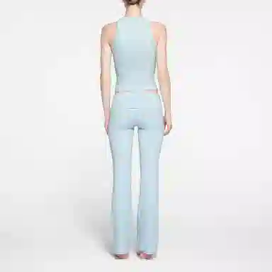 SKIMS Cotton Jersey Foldover Pant Opal