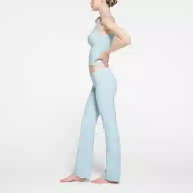 SKIMS Cotton Jersey Foldover Pant Opal