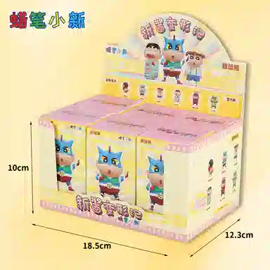 超逗熊 蜡笔小新新酱变形记 比例手办