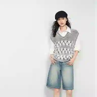 v