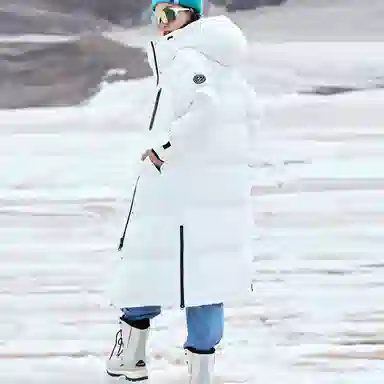 SNOW FLYING