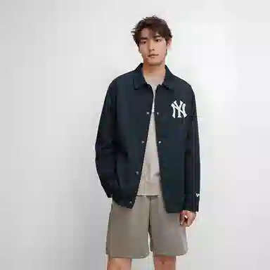 New Era x MLB Yankees Navy Jacket