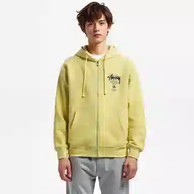 Stussy World Tour Zip Hoodie