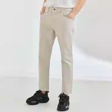 Fear of God Essentials 5 Pocket Jean Silver Cloud