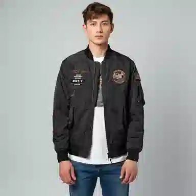 VIP Wojtek Bear Series Bomber Jacket