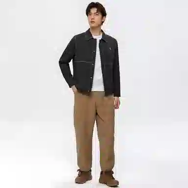 与狼共舞 潮流时尚百搭工装机能日常时尚休闲吸汗透气轻薄夹克外套 男款