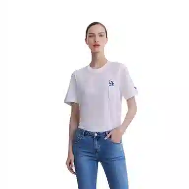 New Era MLB Los Angeles Dodgers T-Shirt White