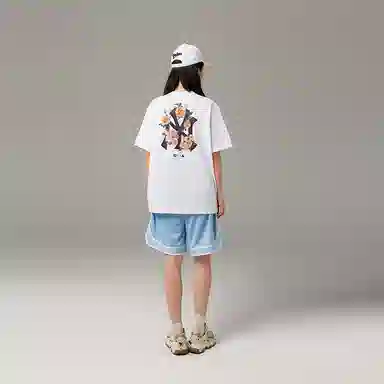 New Era x MLB SS24 Floral Logo T-Shirt White