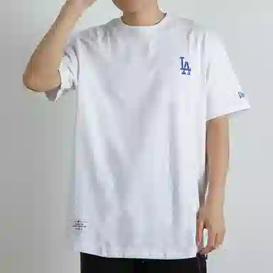 New Era MLB Los Angeles Dodgers T-Shirt White