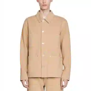 Sandro Denim Jacket Beige